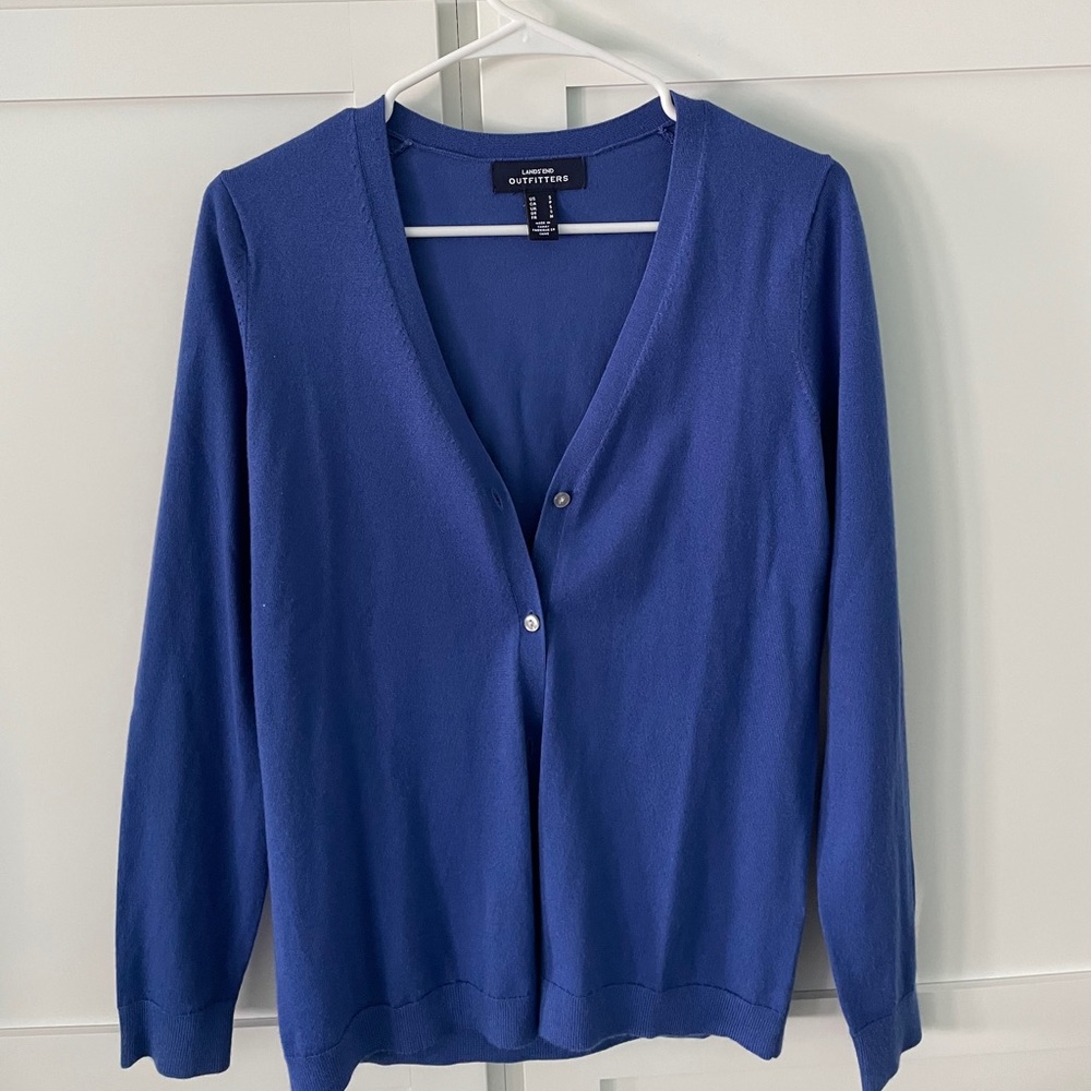 Lands’ End Women’s Cardigan - Small